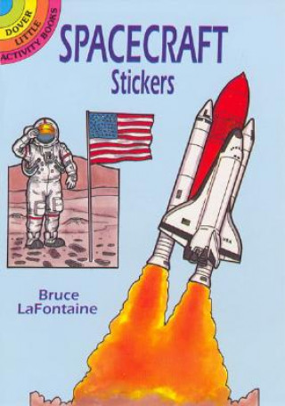 Kniha Spacecraft Stickers Bruce LaFontaine