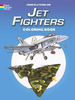 Книга Jet Fighters Coloring Book John Batchelor