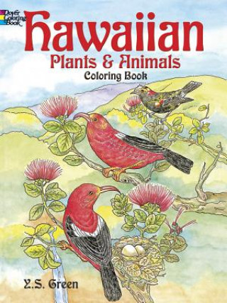 Kniha Hawaiian Plants and Animals Colouring Book Yuko Green