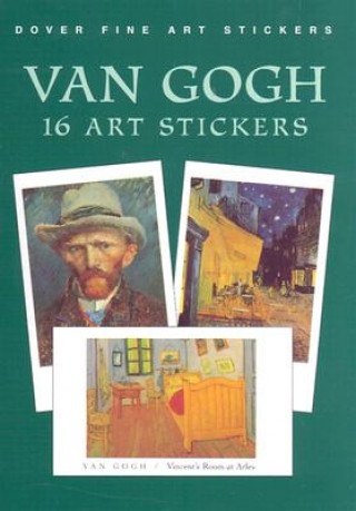 Книга Van Gogh: 16 Fine Atr Stickers van Gogh
