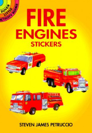 Knjiga Fire Engines Stickers Petruccio