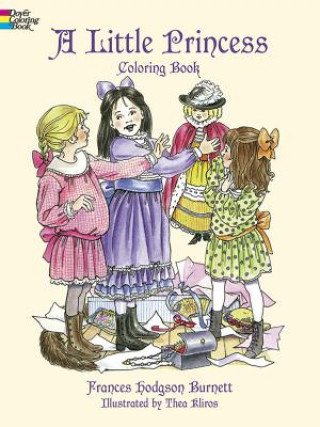 Kniha Little Princess Coloring Book Frances Hodgson Burnett