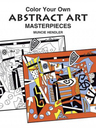 Книга Colour Your Own Abstract Art Hendler