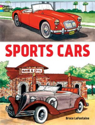 Kniha Sports Cars Bruce LaFontaine