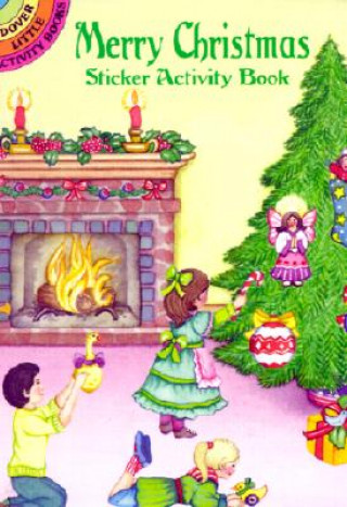 Kniha Merry Christmas Sticker Activity Book NOBLE