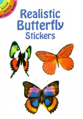 Kniha Realistic Butterfly Stickers Jan Sovák