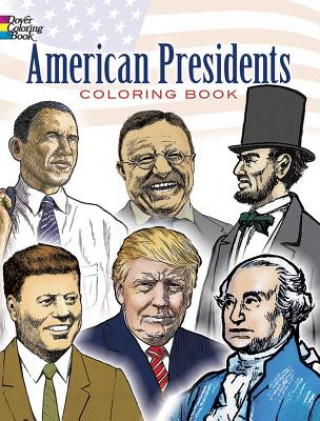 Livre American Presidents Colouring Book COPELAND