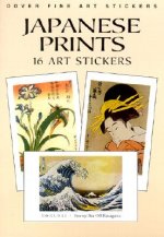 Könyv Japanese Prints: 16 Art Stickers Hiroshige "Hokusai