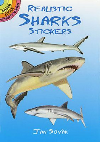 Kniha Realistic Sharks Stickers Jan Sovák