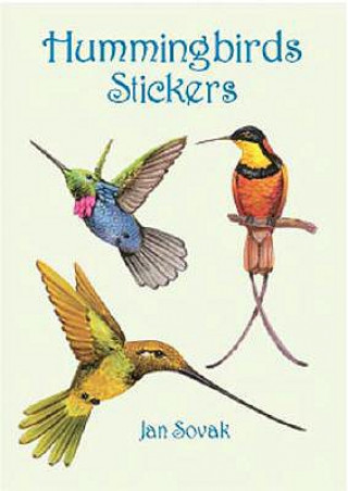 Könyv Hummingbirds Stickers Jan Sovák