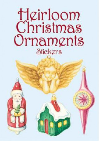 Kniha Heirloom Christmas Ornaments Stickers Darcy May