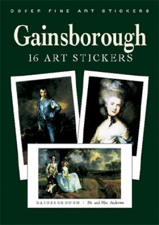 Kniha Gainsborough: 16 Art Stickers Thomas Gainsborough