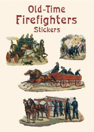 Книга Old-Time Firefighters Stickers Kate Maggie