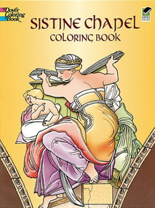 Kniha Sistine Chapel Coloring Book Michelangelo