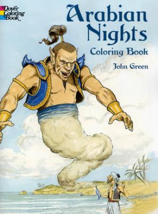 Книга Arabian Nights Colouring Book John Green