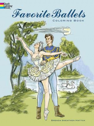 Carte Ballet Costumes Coloring Book Brenda Sneathen Mattox