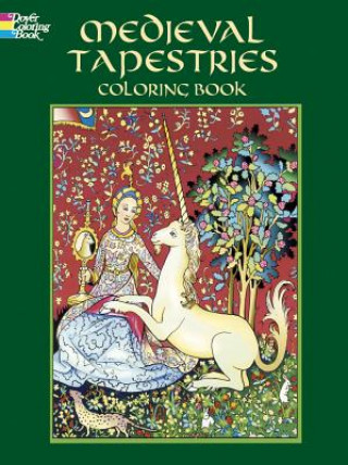 Kniha Medieval Tapestries Coloring Book Marty Noble