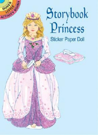 Kniha Storybook Princess Sticker Pap Doll Barbara Steadman