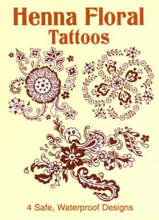 Carte Henna Floral Tattoos Anna Pomaska