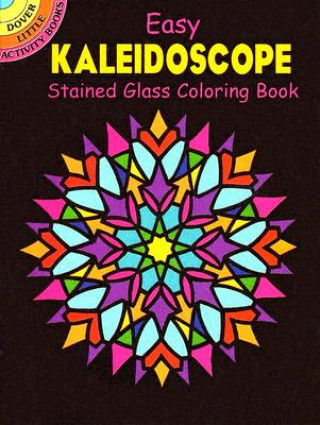 Книга Easy Kaleidoscope Stained Glass Coloring Book A. G. Smith