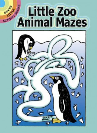 Kniha Little Zoo Animal Mazes Barbara Soloff Levy