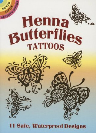Kniha Henna Butterflies Tattoos Anna Pomaska