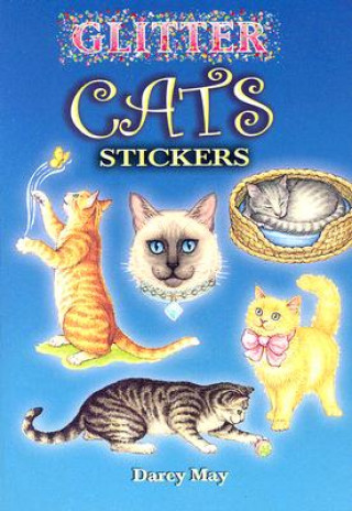Kniha Glitter Cats Stickers Darcy May