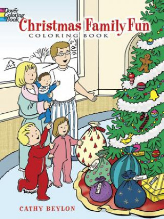 Carte Christmas Family Fun Coloring Book Cathy Beylon