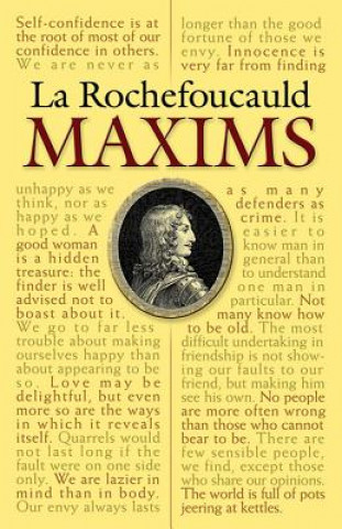 Livre Maxims of La Rochefoucauld Francois