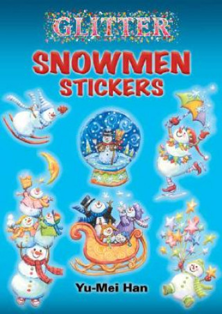 Knjiga Glitter Snowmen Stickers Yu-Mei Han