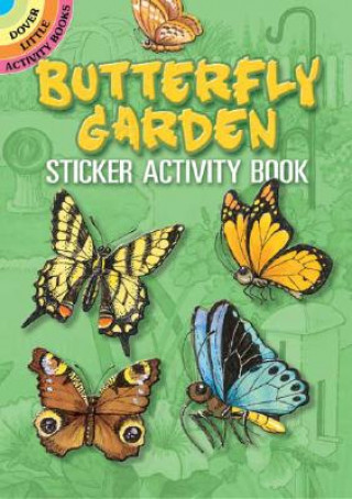 Carte Butterfly Garden Sticker Activity Cathy Beylon