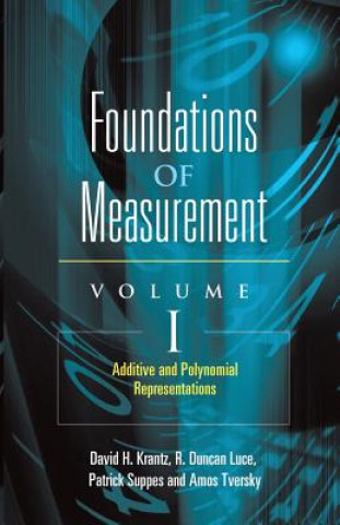 Book Foundations of Measurement Volume I David H Krantz