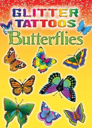 Kniha Glitter Tattoos Butterflies Jan Sovák