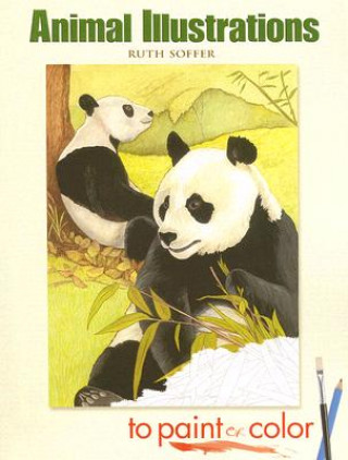 Carte Animal Illustrations to Paint or Color Ruth Soffer