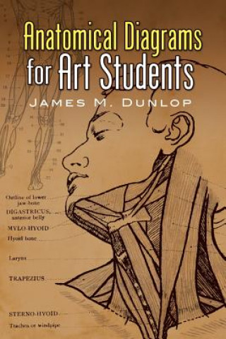 Kniha Anatomical Diagrams for Art Students James Dunlop