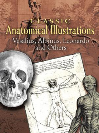 Kniha Classic Anatomical Illustrations Andreas Vesalius