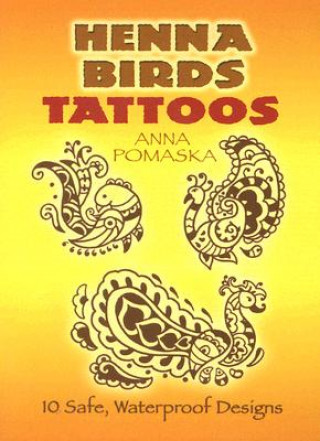 Carte Henna Birds Tattoos Anna Pomaska