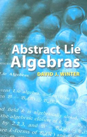 Kniha Abstract Lie Algebras David J Winter