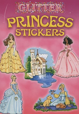 Kniha Glitter Princess Stickers Eileen Rudisill Miller