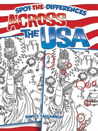Kniha Spot-The-Differences Across the USA Tony Tallarico
