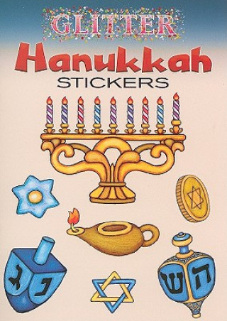 Knjiga Glitter Hanukkah Stickers Freddie Levin