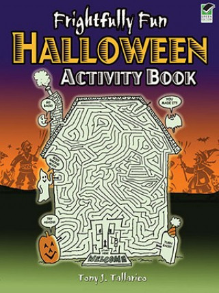 Book Frightfully Fun Halloween Activity Book Tony Tallarico