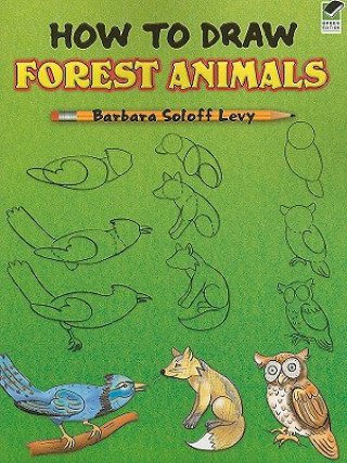 Libro How to Draw Forest Animals Barbara Soloff Levy