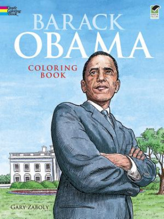 Kniha Barack Obama Coloring Book Gary Zaboly