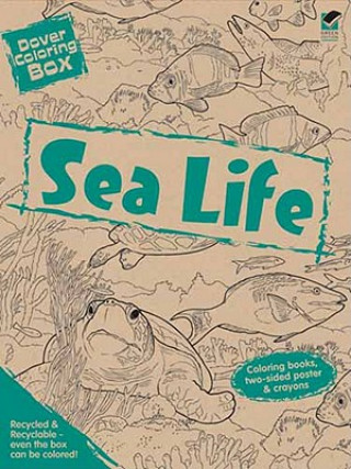 Könyv Dover Coloring Box -- Sea Life Dover