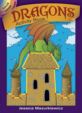 Libro Dragons Activity Book Jessica Mazurkiewicz