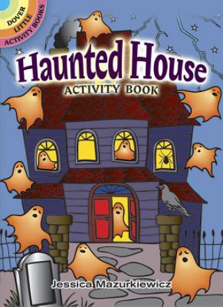 Książka Haunted House Activity Book Jessica Mazurkiewicz