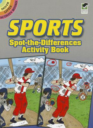 Kniha Sports Spot-The-Differences Activity Book Tony J Tallarico