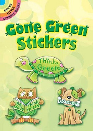 Libro Gone Green Stickers Noelle Dahlen