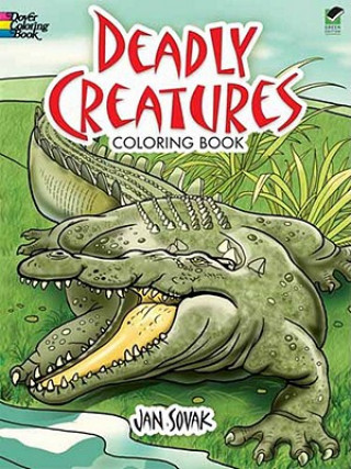 Kniha Deadly Creatures Coloring Book Jan Sovák